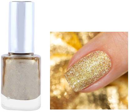 THTC GOLDEN NAIL PAINT SUPER STAY MATTE FINISH & LONG LASTING GOLDEN