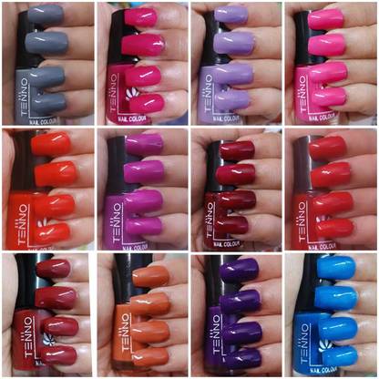 tenno Alll in one nail paint multicolor