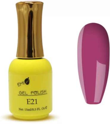 LikeUp New UV Gel Polish For Begineers & Professional 15ml Bottle with Brush Color Code E21