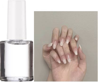 Luipui TRANSPARENT NAIL POLISH WATER PROOF NAIL POLISH TRANSPARENT
