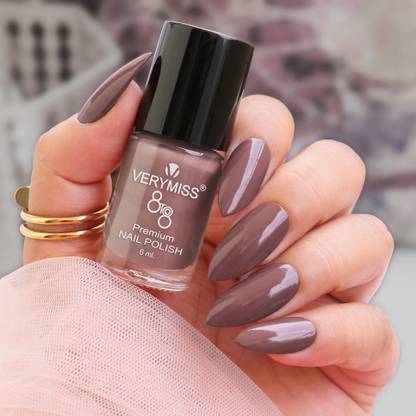 VERYMISS Premium Matte Nail Polish 6ml | Smooth Application | Quick Drying I 317 Light Fawn
