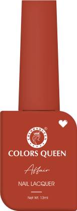 COLORS QUEEN Affair Matte Nail Lacquer, Chip Resisting, Long Lasting & Quick Dry Nail Polish 50 - Zesty Delight