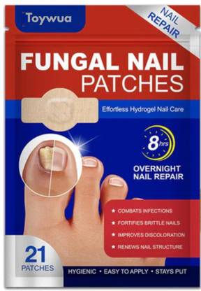 Toywua Nailheal Fungal Nail Patches Curved Nail Solution Nail Sanding Pad