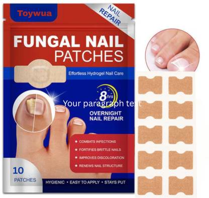 Toywua Fungal nail patches Targets Nail Fungus at the Root Nail Sanding Pad