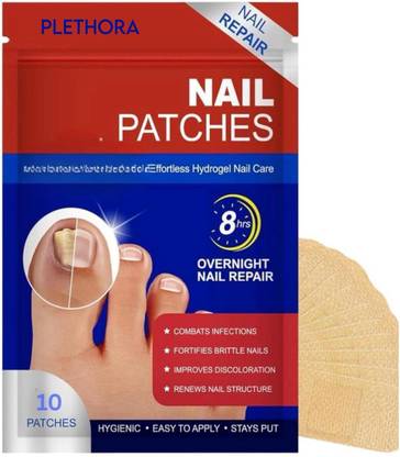 plethora Overnight Fungal Nail Healing Patches – Pack of 10 Nail Sanding Pad