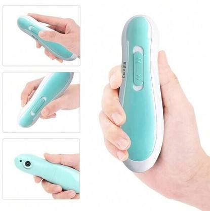 Seashot New Baby Nail File Electric,Baby Nail Trimmer with 6 Nail Sanding Pad