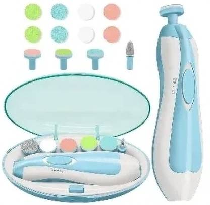 Seashot Baby Electric Safe Nail Clipper Trimmer Set For Baby Electric Baby Nail Trimmer Nail Sanding Pad