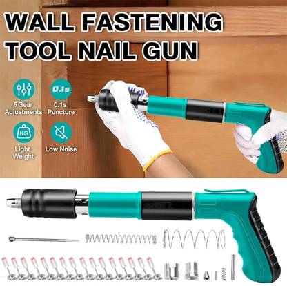 PRIME KINGS PKNG1 Portable mini fixer Furniture Pressure Cordless Nail Gun Pneumatic Nailer PKNG1 Cordless  Nailer
