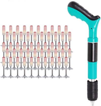 White Wings Portable mini fixer fastening Nail Gun Concrete/Wall/Matel Nail Gun 4 Adjustable Speed steel Nail Gun With Set Cordless  Nailer