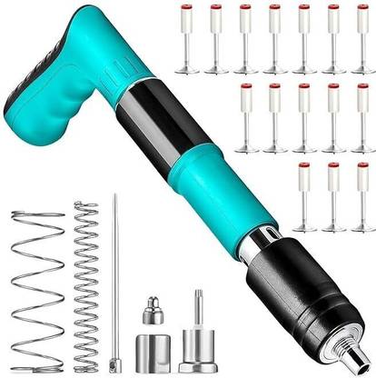 CRAZYABBS Steel Nail Gun Tool , Mini Nail Fixation Tool, Portable Nail Shooting Machine Portable Mini Nail Shooting Machine Corded  Nailer