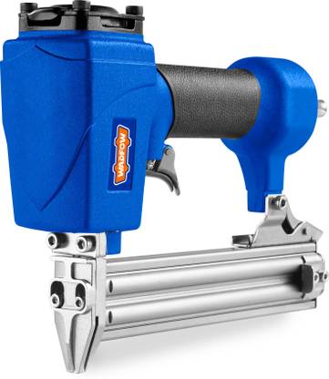 Wadfow Air Brad Nailer GA18, Nail Gun Machine, 100 Pcs Load Capacity, With Safety Trigger, Pneumatic  Nailer