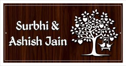 Dhruva Plastic welcome Name Plate