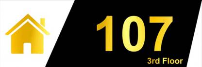 Dhruva Glass Door Number Plate Name Plate