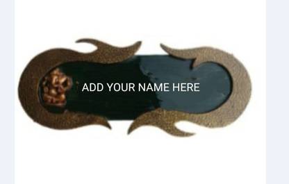 cvc Wooden ganpati Name Plate