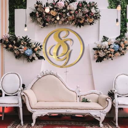 Wedlock Polypropylene Wedding, Engagement Name Plate