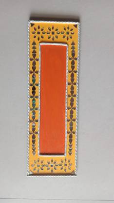 cvc Wooden mirror work Name Plate