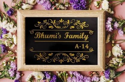 MG Marble Granite Door Name Plate