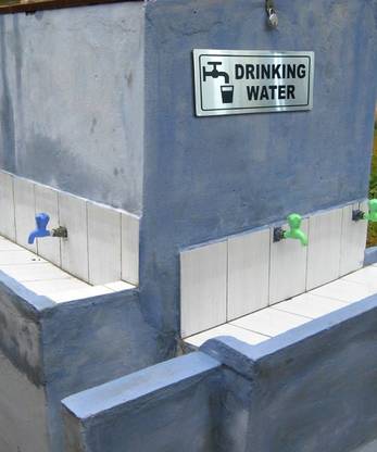 HANKRISH Stainless Steel DRINKING WATER Name Plate