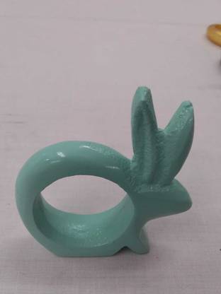 BCRAFT Rabbit Napkin Holder for Dinner Baby Shower Birthday Party Set of 1 Napkin Rings