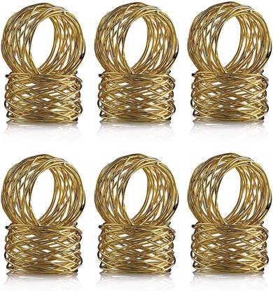 THE ARTISTIC DESIGN TAD-009 Set of 12 Napkin Rings
