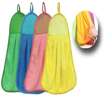 ADIYAL HANGING Dishcloth, Hangable Dish Washing Towels Quick Dry Towel Rag/Wipe Random Multicolor Cloth Napkins
