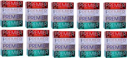 Premier Tissue Box Face Tissue 100 PULLS 2PLY(Pack of 10=4000 Pulls, 8000 Sheets) White Paper Napkins