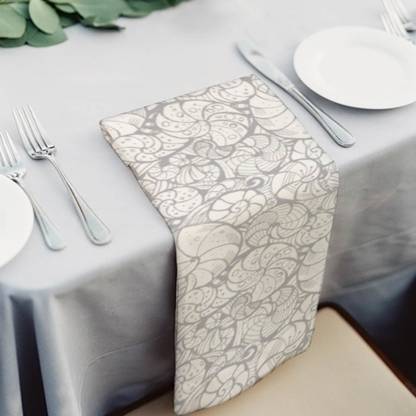 Artzfolio Seashells Table Napkin 16 x 16 inch (41 x 41 cms); SET OF 6 PCS Multicolor Cloth Napkins