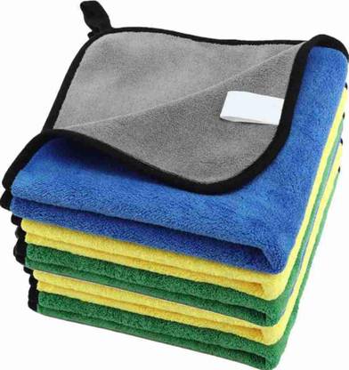 SNAN ICROFIBER CLOTH D7 PO5 12 Red, Yellow, Black, Grey Cloth Napkins