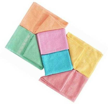 SNAN Lunch Towel cotton Combo pack Multicolor Cloth Napkins