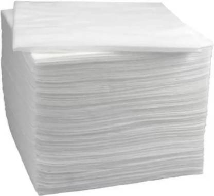 HYC TISSUE PAPER NAPKIN| PAPER |TISSUE(100 PCS=1PKT.)| NAPKIN | TISSUE PAPER PLAIN, White Paper Napkins