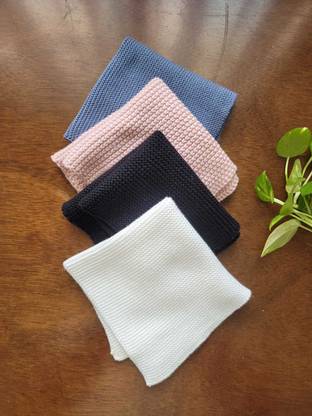 Once & Again Napin-MC-P4-S3 Multicolor Cloth Napkins