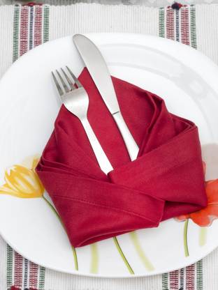 Kravika kbk-nap-red Red Cloth Napkins