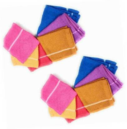 SNAN PLAIN RUMAL PO12 C112 Multicolor Cloth Napkins