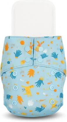 LittlePea Reusable Cloth Diapers + Insert Pad | Adjustable, Freesize (3M-3Y) | Pack of 1