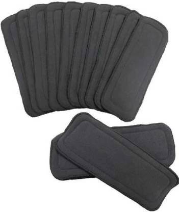 Bouncing Bliss 5 Layer bamboo charcoal Inserts Liners - New Born-pack of 12