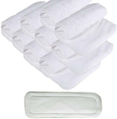 vsol Unisex Baby Diaper Insert Pad||Reusable &Washable||High Absorbing Cloth Diaper