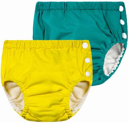 Chinmay Kids Reusable Swimming Pants for Kids Unisex Swim Diaper Set (0-36 Months) Pack of 2