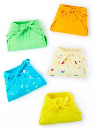 Superbottoms Basic -NAPPY -Sea Saga-Small-Pack of 5