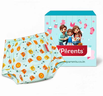VParents Underwear for Baby 3Layer Padded PottyTraining Diaper Free Time