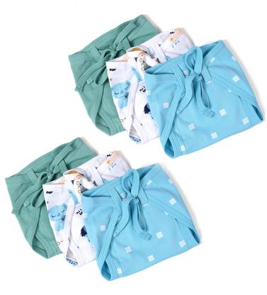 TIDY SLEEP New born Baby's 3 Layer Cotton Cloth Nappies/Langot/nappy
