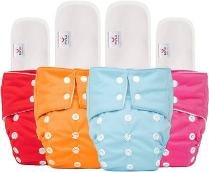MYLO Baby Leak-Proof Baby Cloth Diaper | Reusable, Washable & Adjustable, 3M-3Y