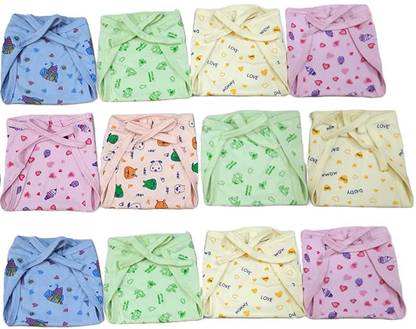 FabSuqare Nappy for born baby boy and baby girl (soft / smooth material for confort )