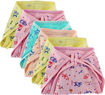 FabSquare baby Washable Reusable Hosiery Cotton Diapers