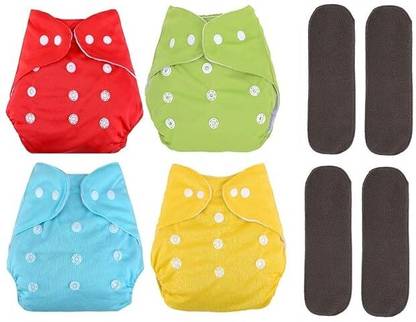 Kausbabi Eco-Friendly Baby Reusable Diaper - Soft, Adjustable, Leak-Proof Cloth Diaper