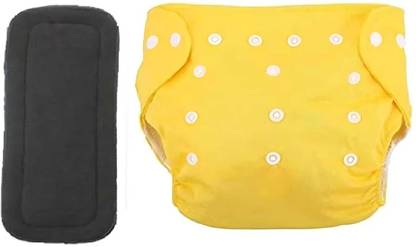 EazyBiz 2 Cloth Diaper and 2 Insert Pad