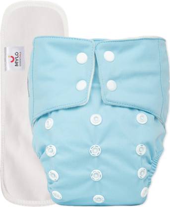 MYLO Baby Leak-Proof Baby Cloth Diaper | Reusable, Washable & Adjustable, 3M-3Y