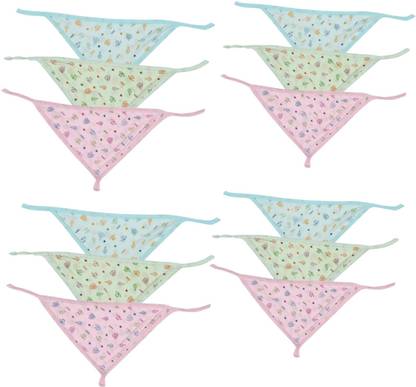 MODERN HEADOS New Born Washable Reusable Cotton Diapers/Nappy/Langot, 0-12 Months (Pack of 12)