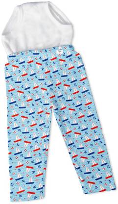 Superbottoms Diaper Pants with STITCHED IN Padded Underwear Holds 1 Pee 9-12M