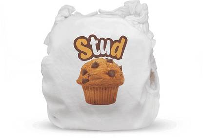 Bdiapers Baby Washable & Reusable Cloth Diaper Cover/Stud Muffin/M 6-12m/Fits Upto 12kgs
