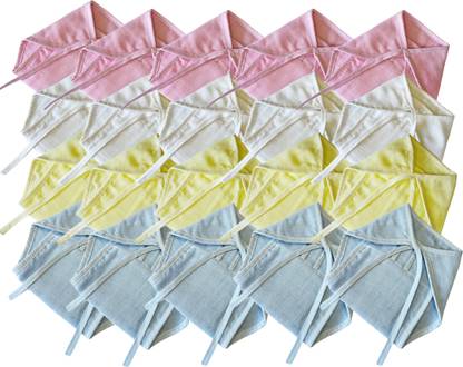Dumbledo Muslin Cotton Nappies - Reusable, U Shaped, Cloth Nappies for Unisex Babies